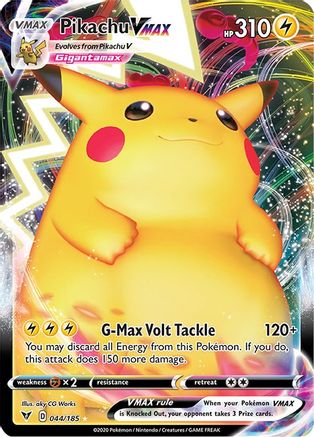 Pikachu VMAX 44/185 - Holofoil