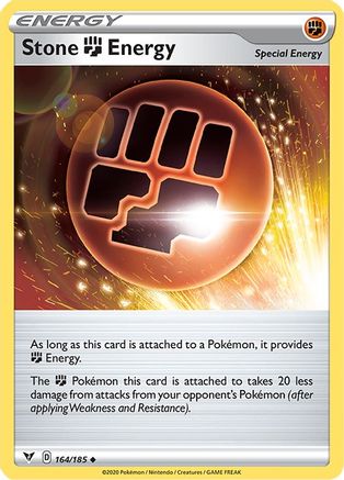 Stone Fighting Energy 164/185 - Reverse Holofoil