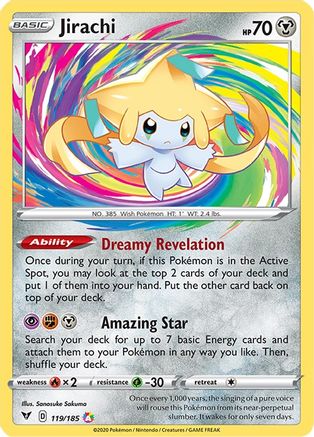 Jirachi 119/185 - Holofoil