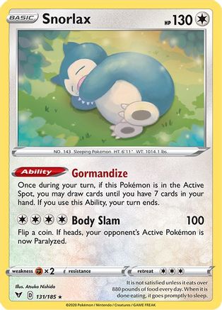 Snorlax 131/185 - Holofoil