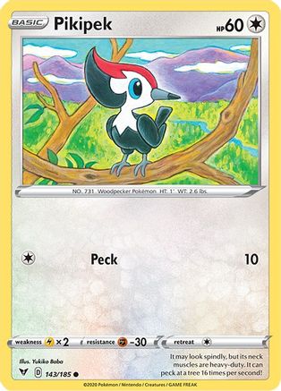 Pikipek 143/185 - Reverse Holofoil