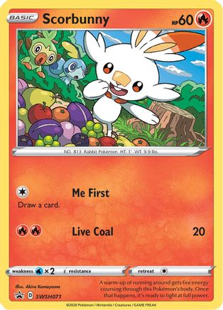 Scorbunny - SWSH071 SWSH071/307 - Holofoil