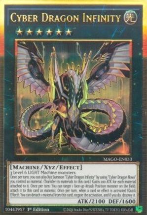 Cyber Dragon Infinity (MAGO-EN033) - Maximum Gold 1st Edition