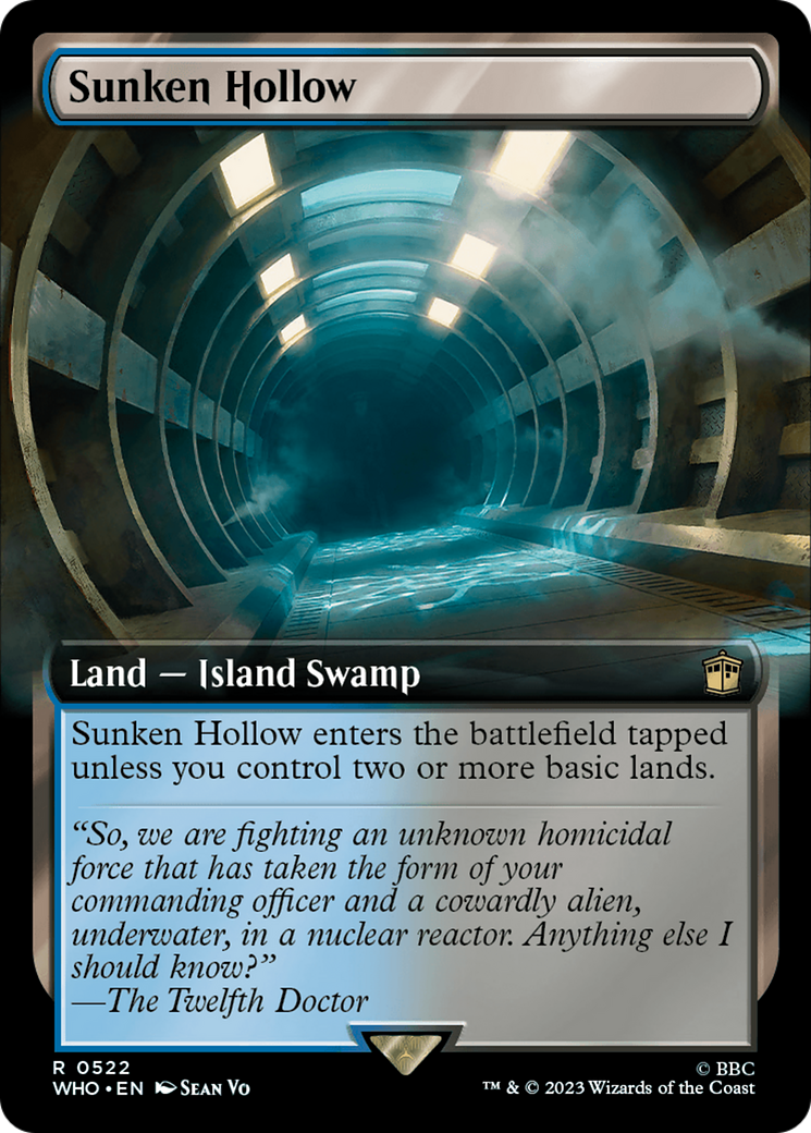 Sunken Hollow (WHO-522) - : (Extended Art) Foil