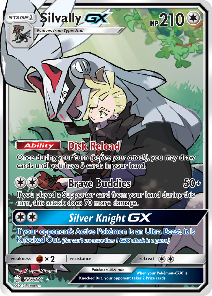 Silvally GX (Full Art) 227/236 - Holofoil