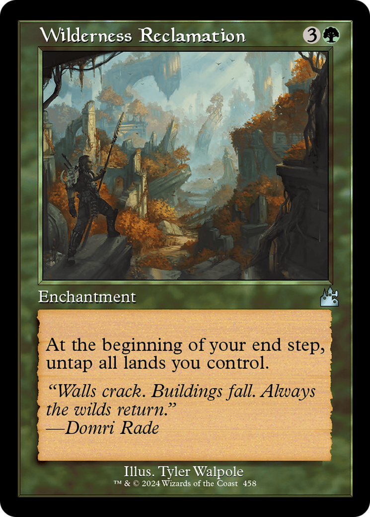 Wilderness Reclamation (RVR-458) -  Foil