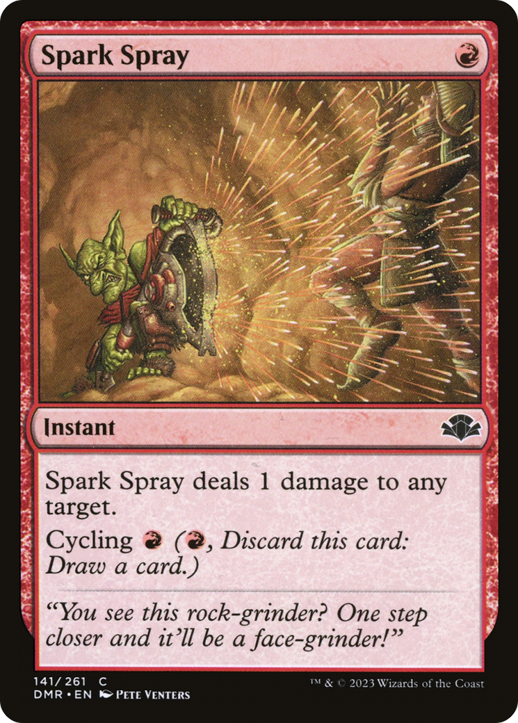 Spark Spray (DMR-141) -  Foil