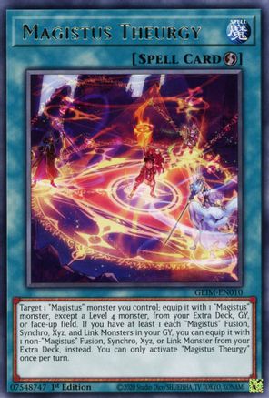 Magistus Theurgy (GEIM-EN010) - Genesis Impact 1st Edition