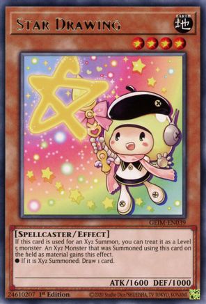 Star Drawing (GEIM-EN039) - Genesis Impact 1st Edition