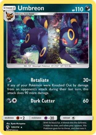 Umbreon - 120/214 (Cosmos Holo) 120 - Holofoil