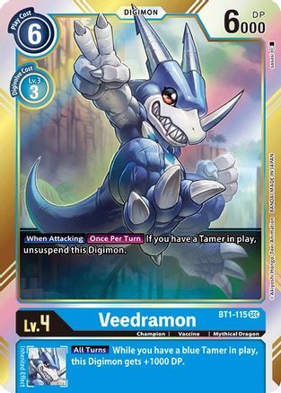 Veedramon (Secret Rare) (BT1-115) - Release Special Booster 1.0 Foil