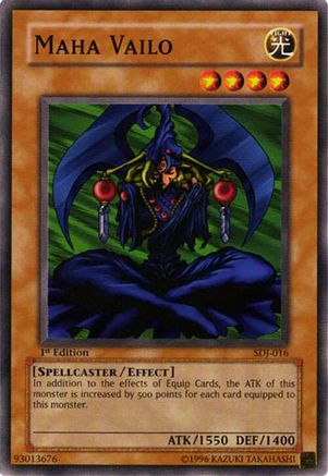 Maha Vailo (SDJ-016) - Starter Deck: Joey Unlimited