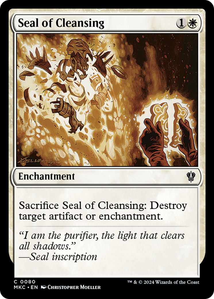 Seal of Cleansing (MKC-080) -