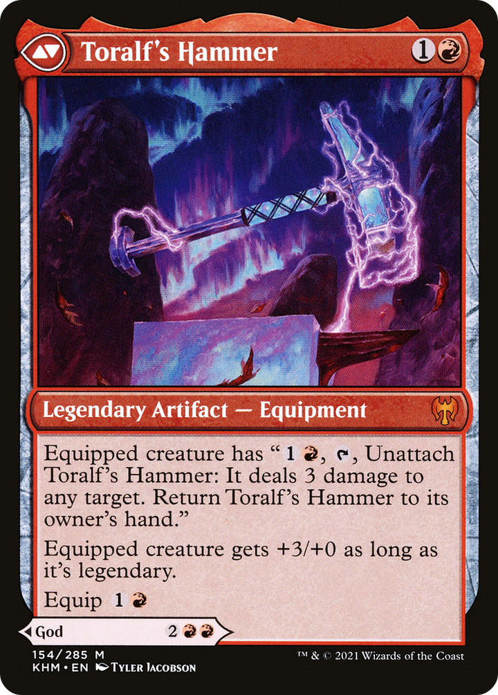 Toralf, God of Fury // Toralf's Hammer (KHM-154) -