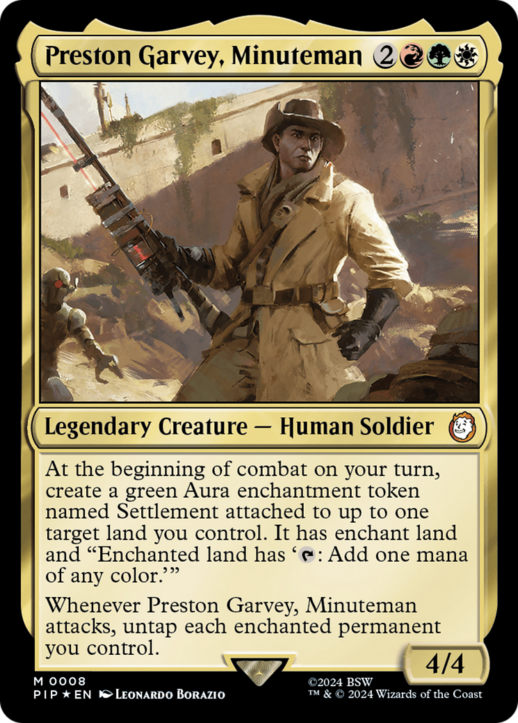 Preston Garvey, Minuteman (PIP-008) -  Foil