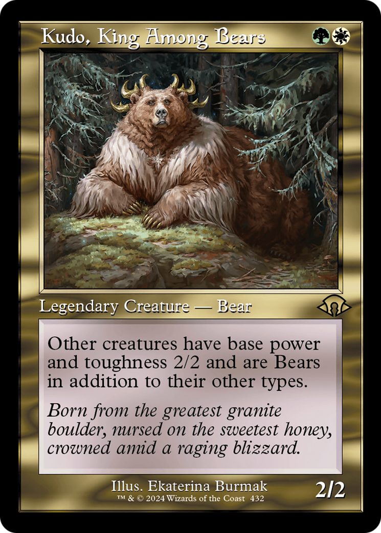 Kudo, King Among Bears (MH3-432) -  Foil