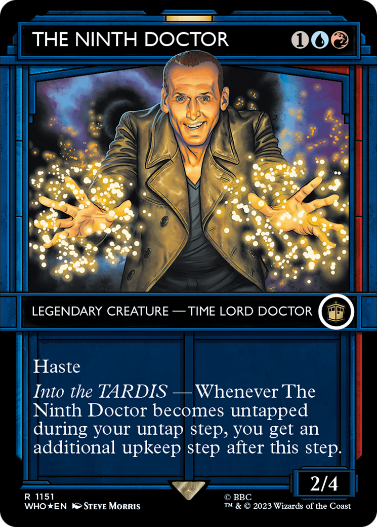 The Ninth Doctor (WHO-1151) - : (Showcase) (Borderless) Foil