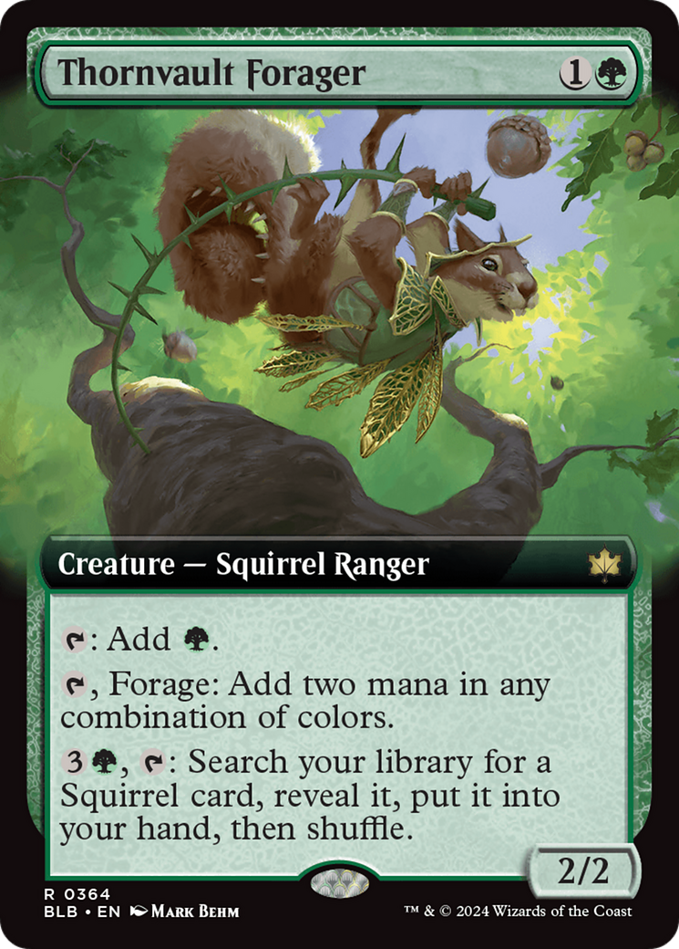 Thornvault Forager (BLB-364) - : (Extended Art)