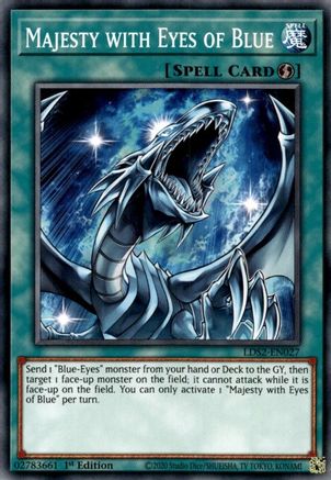 Majesty with Eyes of Blue (LDS2-EN027) - Legendary Duelists: Season 2 1st Edition