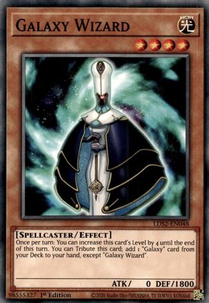 Galaxy Wizard (LDS2-EN048) - Legendary Duelists: Season 2 1st Edition