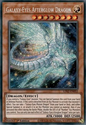 Galaxy-Eyes Afterglow Dragon (LDS2-EN052) - Legendary Duelists: Season 2 1st Edition