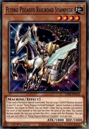 Flying Pegasus Railroad Stampede (LDS2-EN122) - Legendary Duelists: Season 2 1st Edition