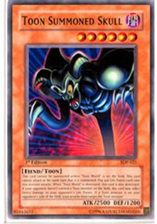 Toon Summoned Skull (SDP-021) - Starter Deck: Pegasus 1st Edition