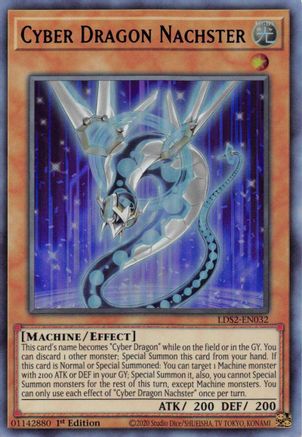 Cyber Dragon Nachster (Blue) (LDS2-EN032) - Legendary Duelists: Season 2 1st Edition