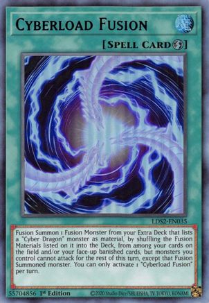 Cyberload Fusion (Purple) (LDS2-EN035) - Legendary Duelists: Season 2 1st Edition