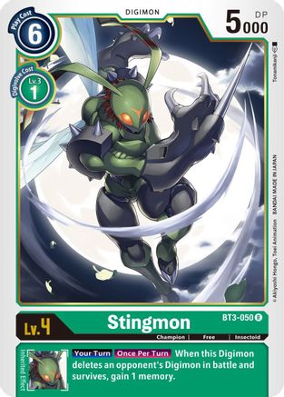 Stingmon (BT3-050) - Release Special Booster 1.5