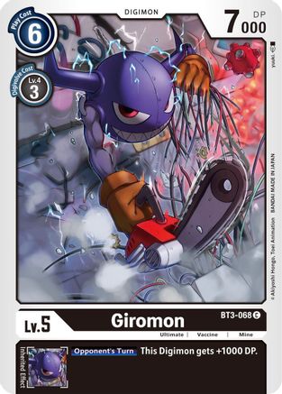 Giromon (BT3-068) - Release Special Booster 1.5