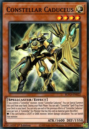 Constellar Caduceus (BLVO-EN022) - Blazing Vortex 1st Edition