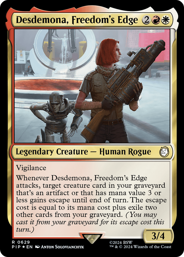 Desdemona, Freedom's Edge (PIP-629) -  Foil