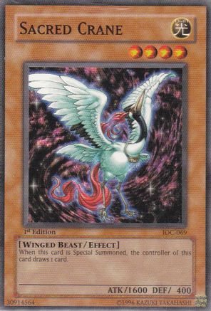 Sacred Crane (IOC-069) - Invasion of Chaos 1st Edition