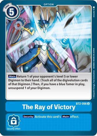 The Ray of Victory (BT2-096) - Release Special Booster 1.5