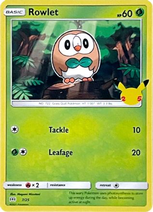 Rowlet - 7/25 7/25 -