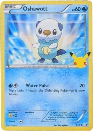 Oshawott - 21/25 21/25 - Holofoil