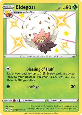 Eldegoss SV011/122 - Holofoil