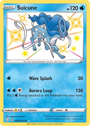 Suicune SV022/122 - Holofoil