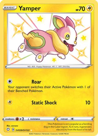 Yamper SV039/122 - Holofoil