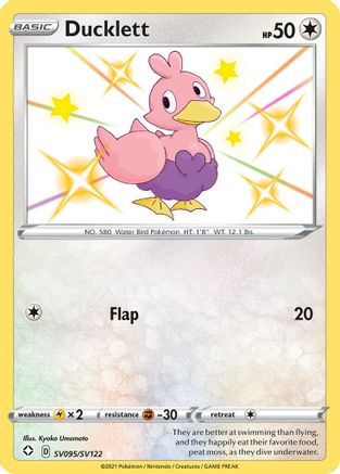 Ducklett SV095/122 - Holofoil