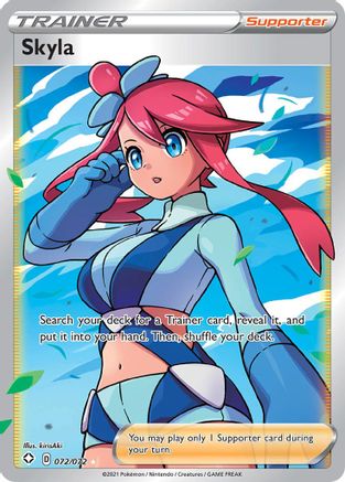 Skyla (Full Art) 72/72 - Holofoil