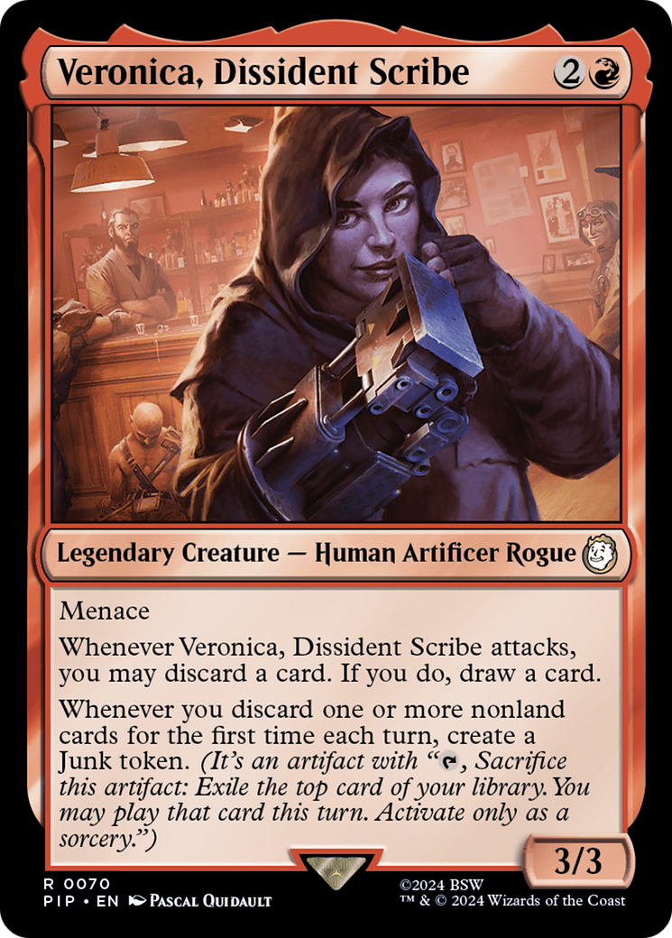 Veronica, Dissident Scribe (PIP-070) -