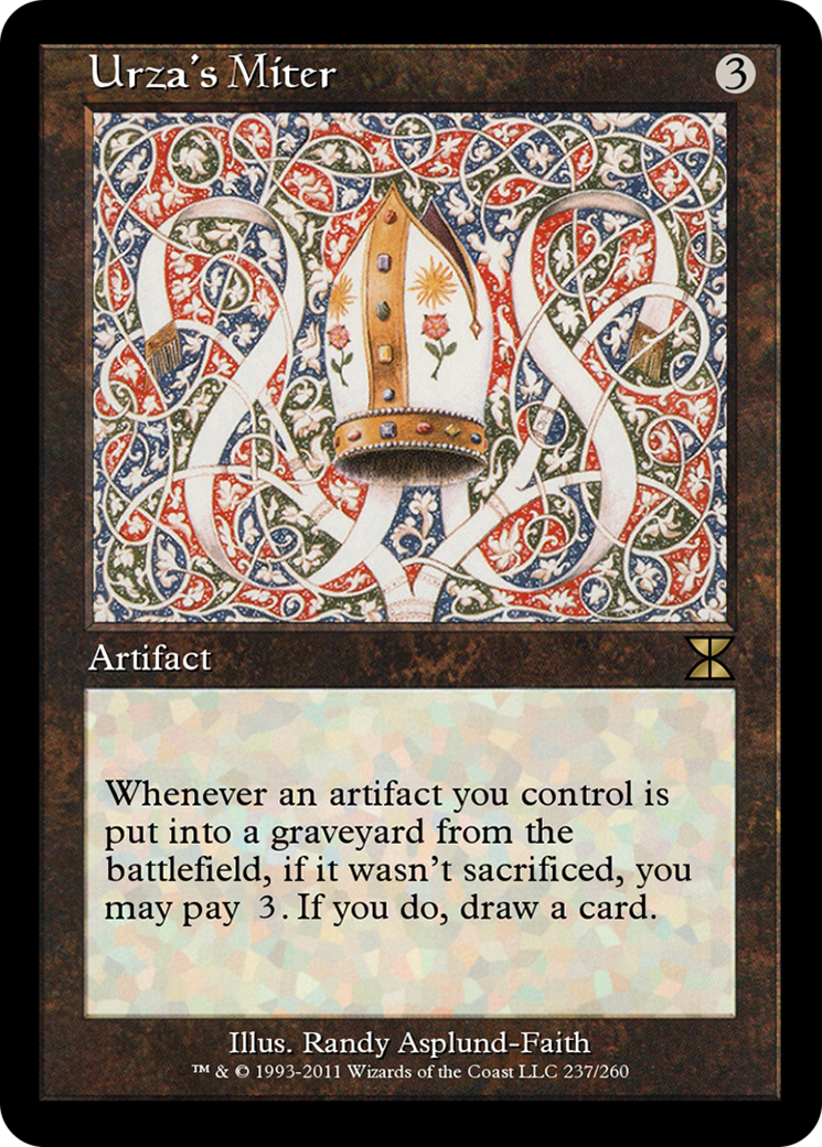 Urza's Miter (ME4-237) -