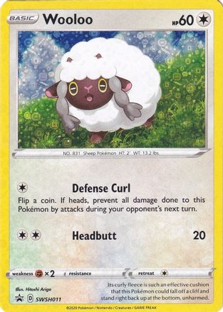 Wooloo - SWSH011 (General Mills) SWSH011 - Holofoil