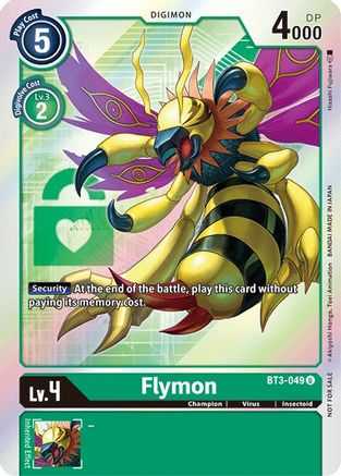 Flymon (Box Topper) (BT3-049) - Release Special Booster 1.5 Foil