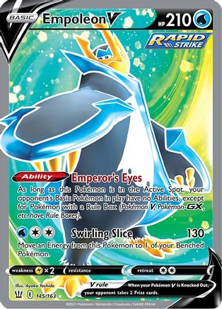 Empoleon V (Full Art) 145/163 - Holofoil