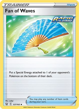 Fan of Waves 127/163 - Reverse Holofoil