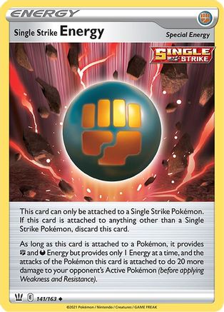 Single Strike Energy 141/163 -