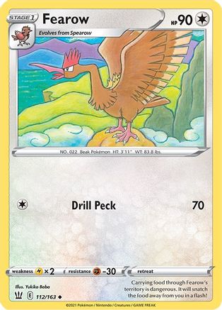 Fearow 112/163 -